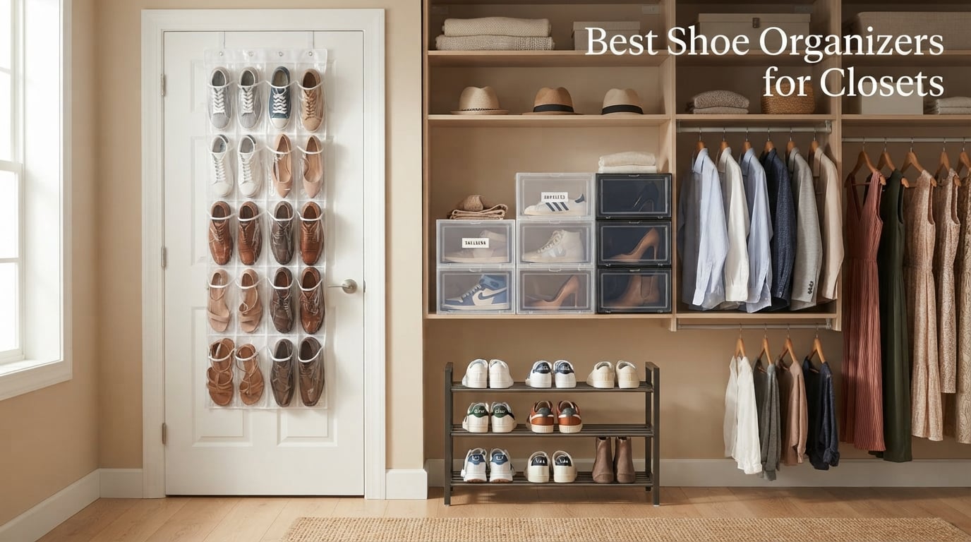 Best Shoe Organizers for Closets