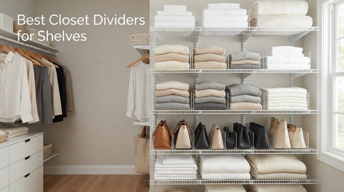 Best Closet Dividers for Shelves