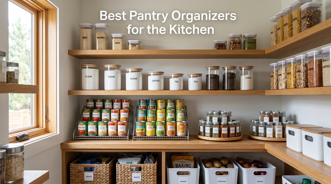 Best Pantry Organizers for the Kitchen