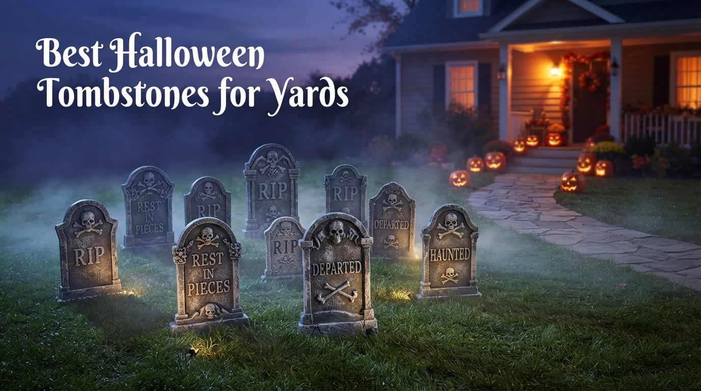 Best Halloween Tombstones for Yards