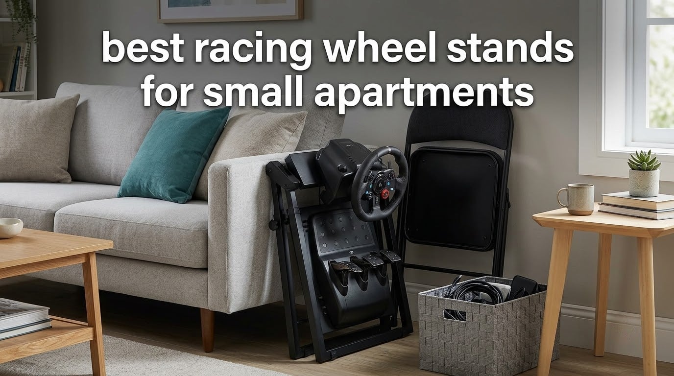 best racing wheel stands for small apartments