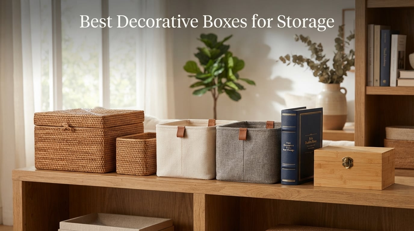Best Decorative Boxes for Storage