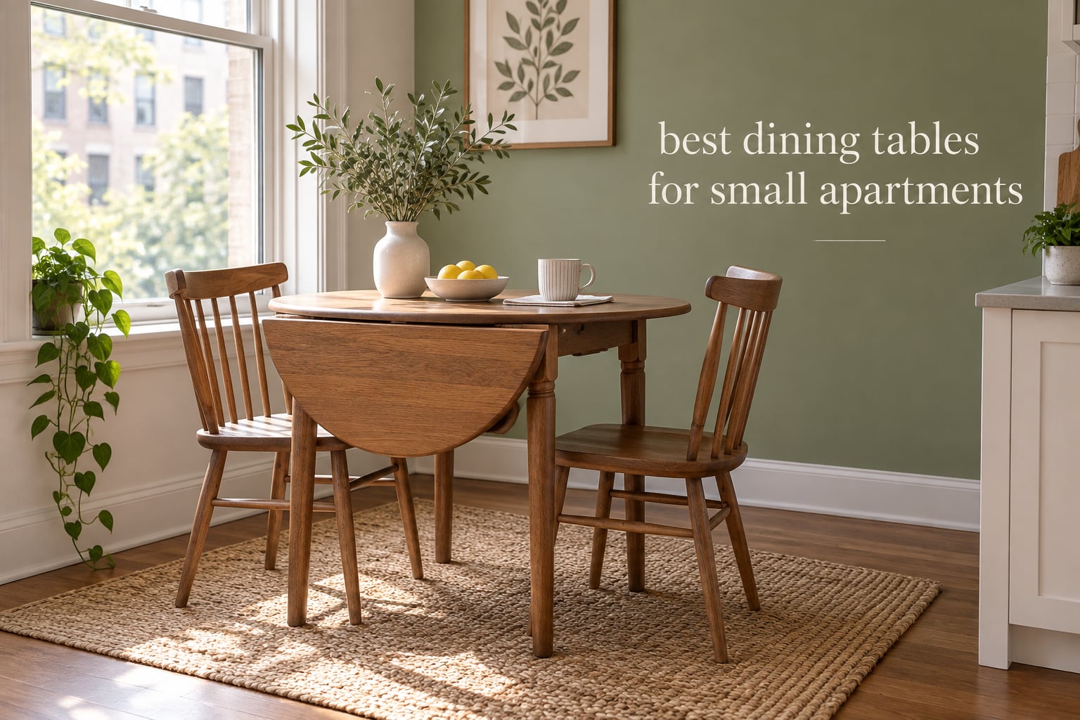 best dining tables for small apartments