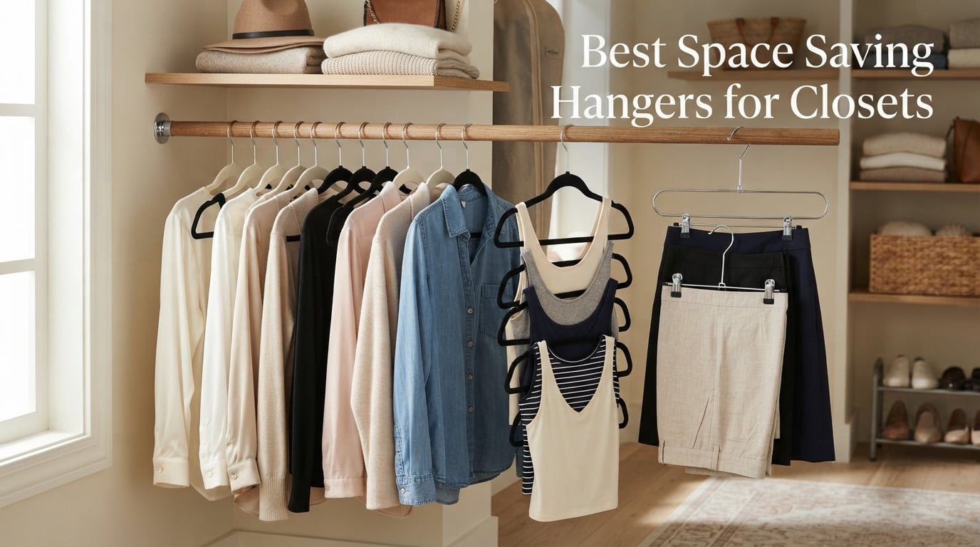 Best Space Saving Hangers for Closets
