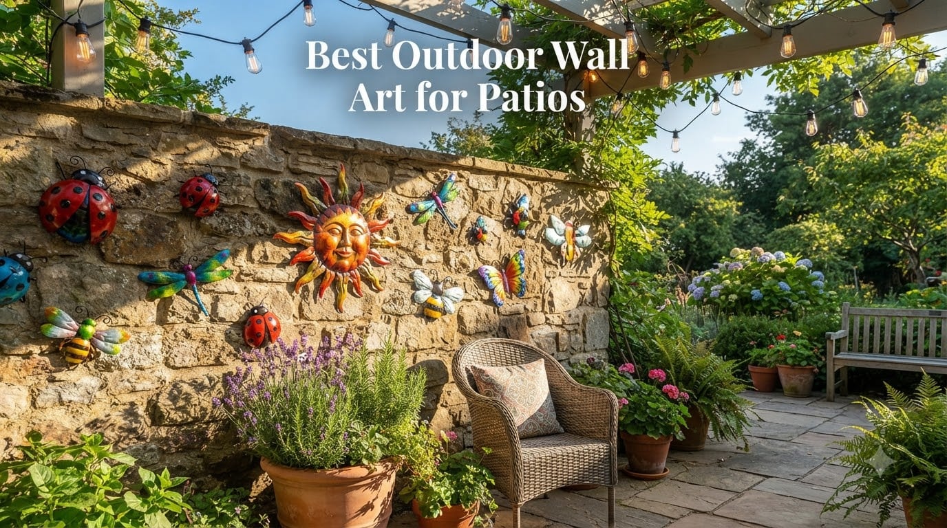 Best Outdoor Wall Art for Patios