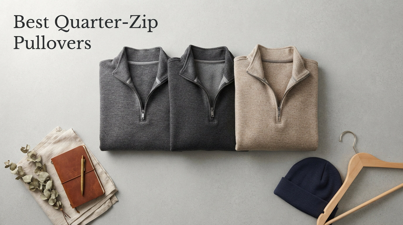 Best Quarter-Zip Pullovers