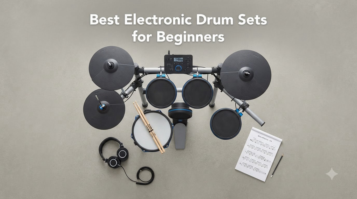 Best Electronic Drum Sets for Beginners