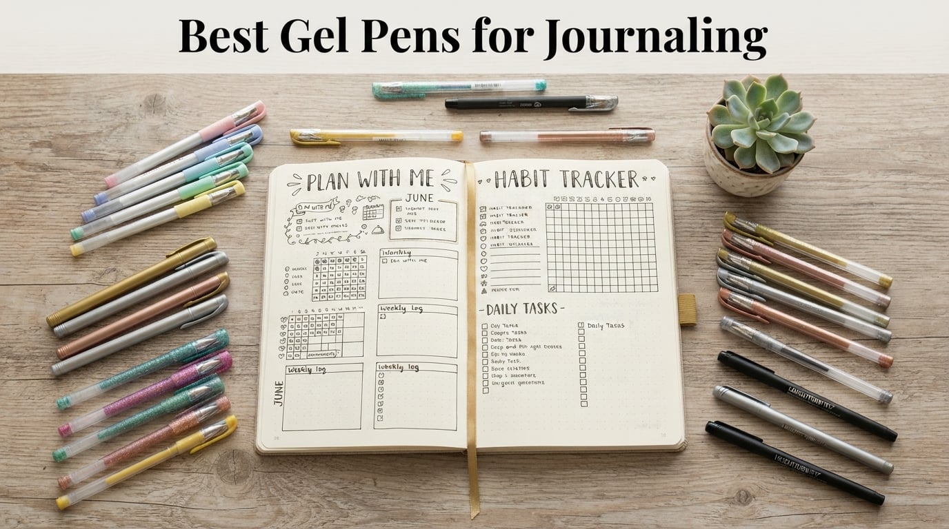 Best Gel Pens for Journaling