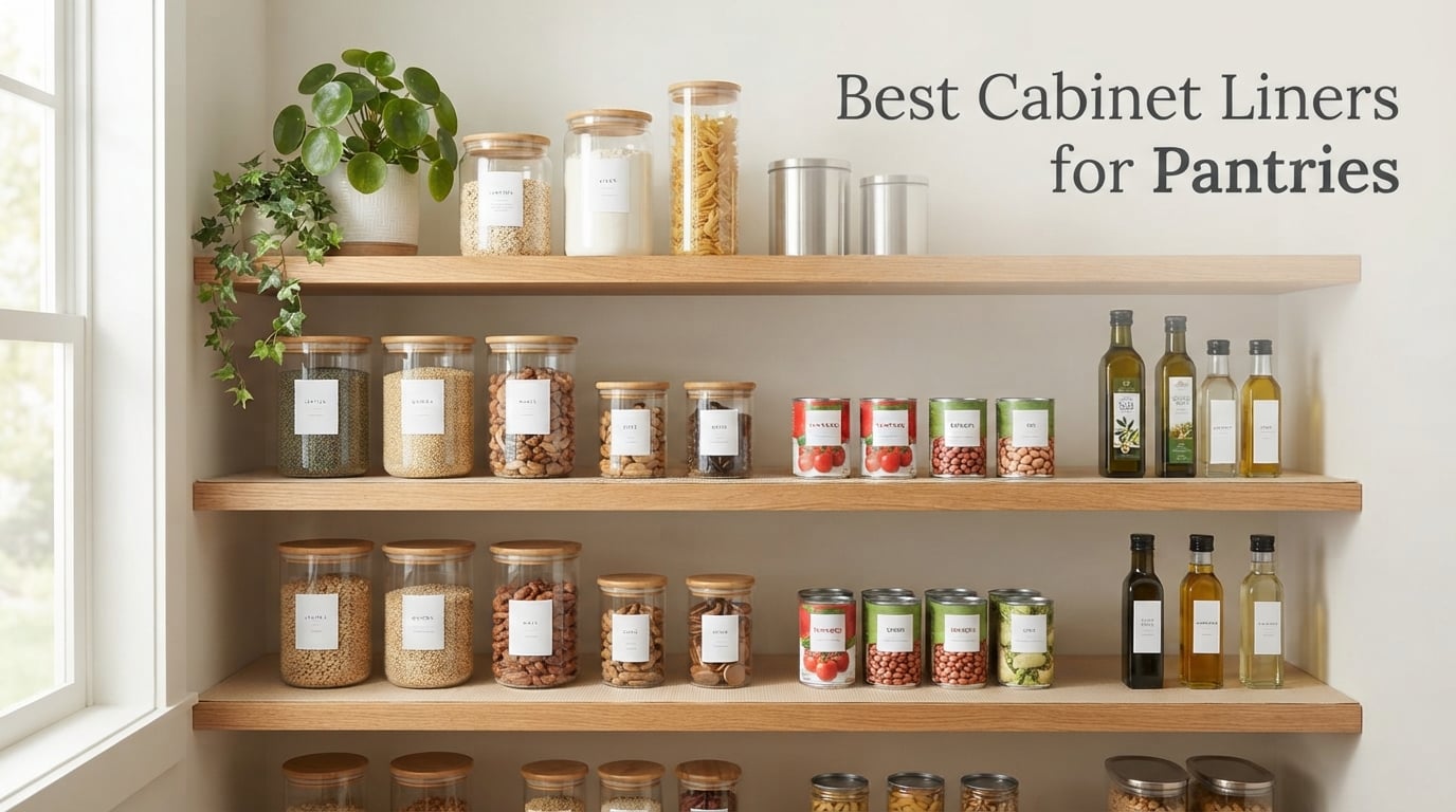 Best Cabinet Liners for Pantries