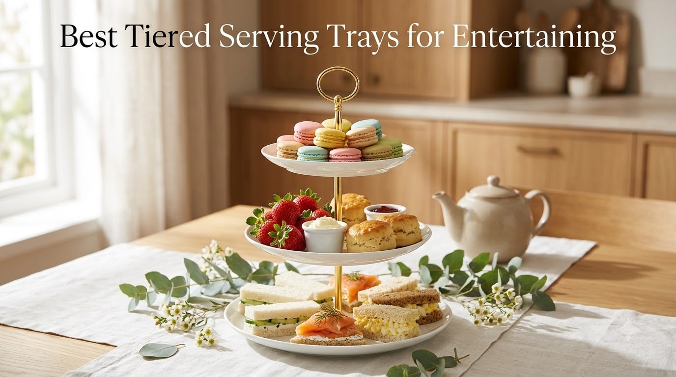 Best Tiered Serving Trays for Entertaining