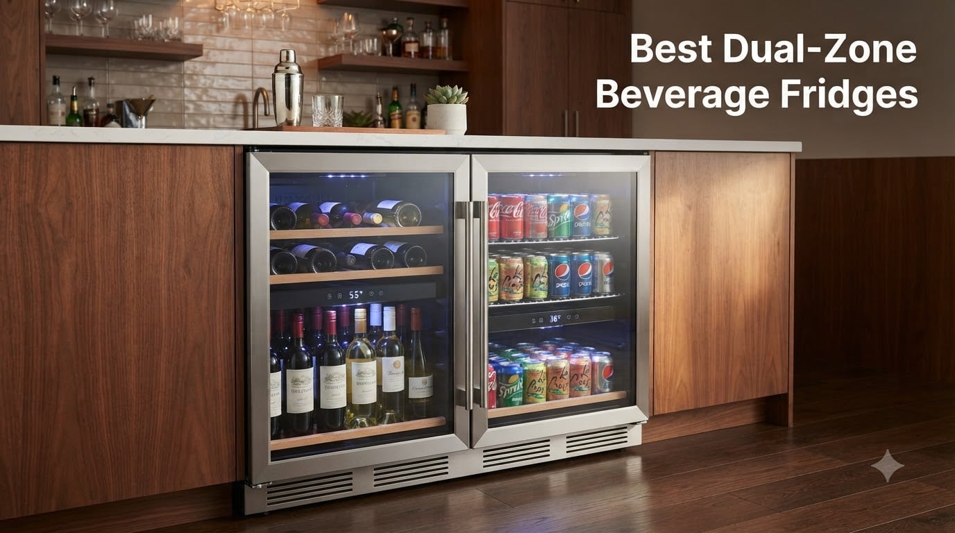 Best Dual-Zone Beverage Fridges