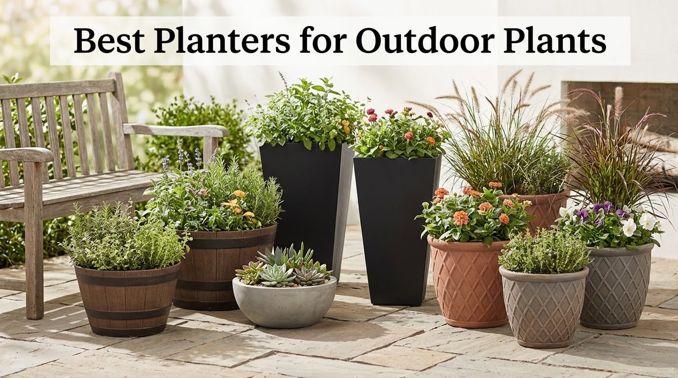Best Planters for Outdoor Plants