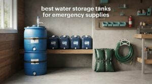 best water storage tanks for emergency supplies
