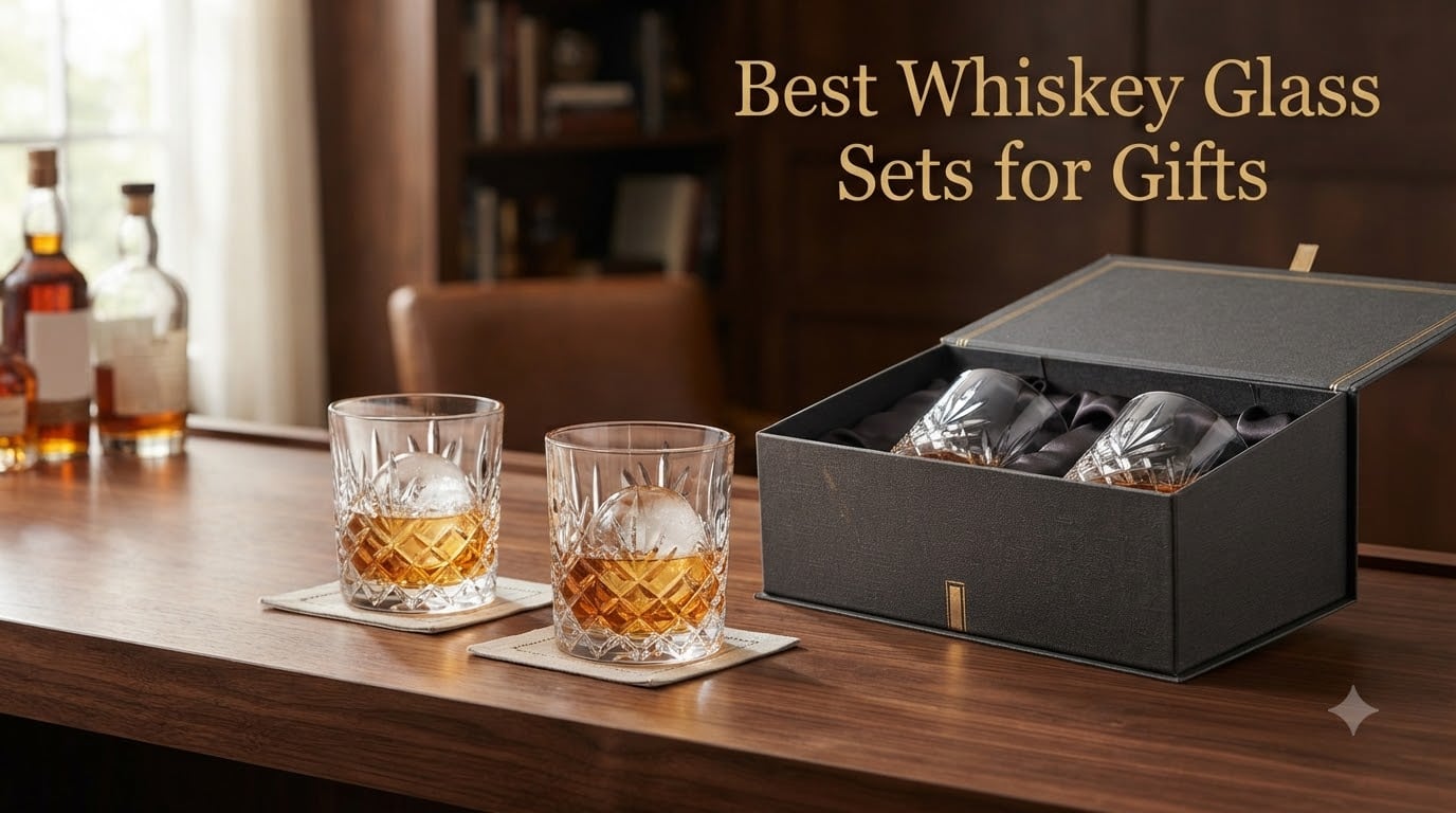Best Whiskey Glass Sets for Gifts