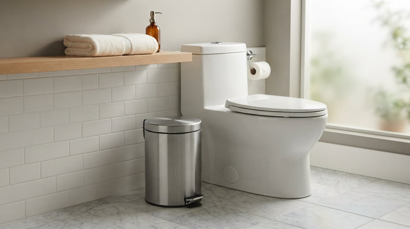Best Bathroom Trash Cans with Lids