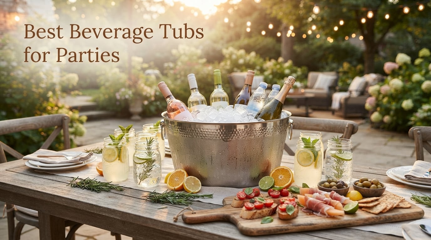 Best Beverage Tubs for Parties