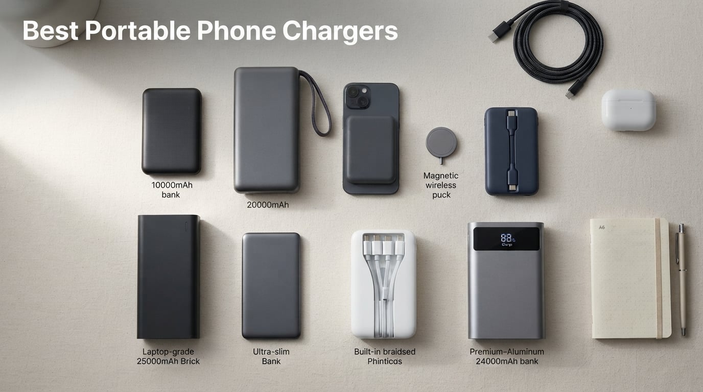 Best Portable Phone Chargers