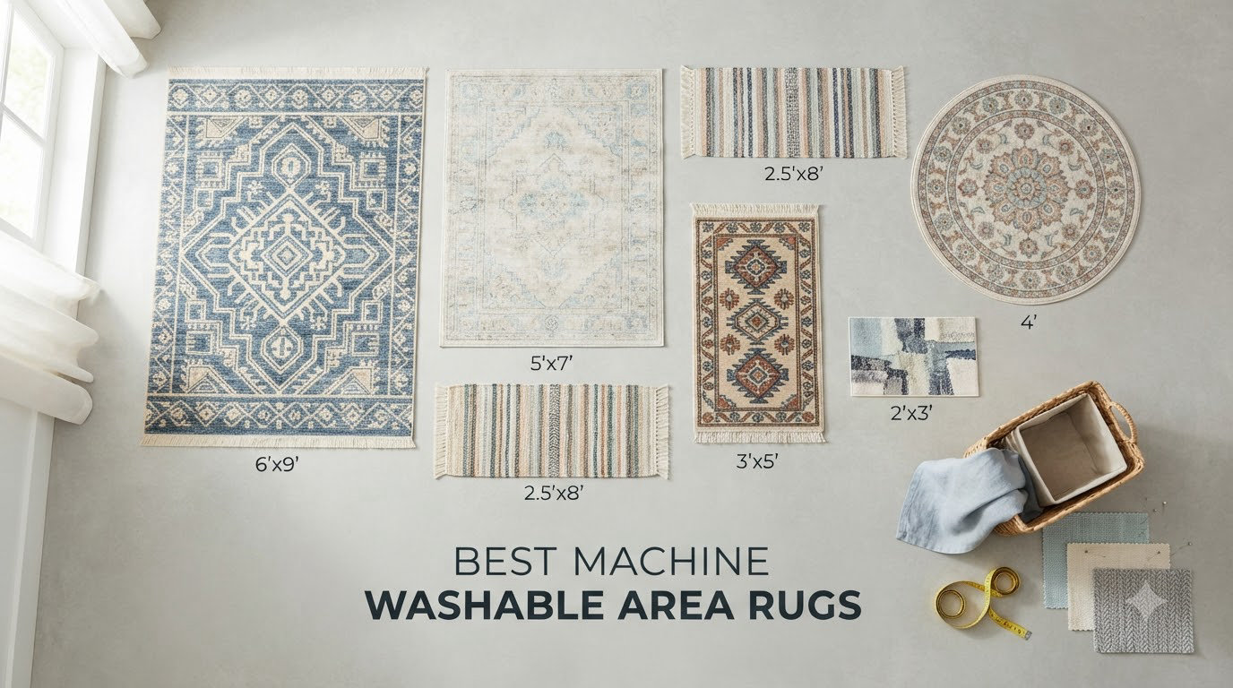Best Machine Washable Area Rugs