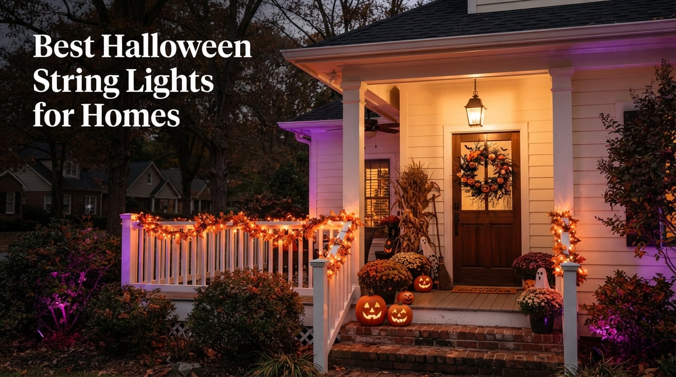 Best Halloween String Lights for Homes