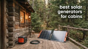 best solar generators for cabins