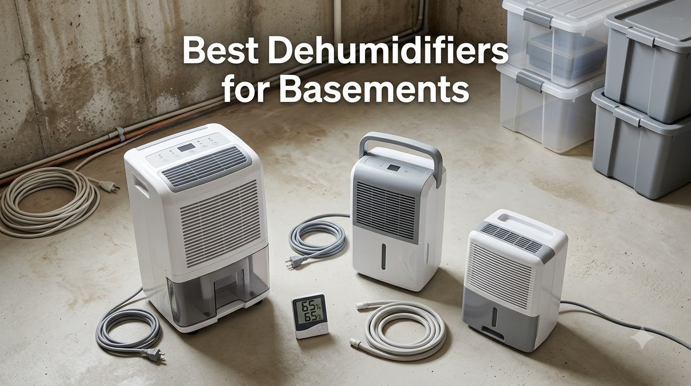Best Dehumidifiers for Basements