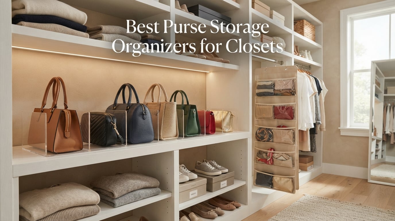 Best Purse Storage Organizers for Closets