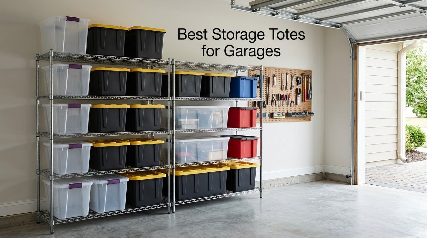 Best Storage Totes for Garages