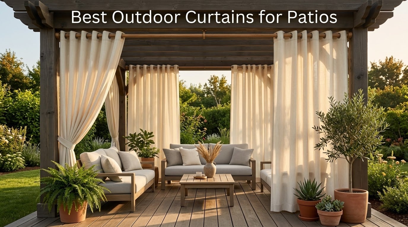 Best Outdoor Curtains for Patios