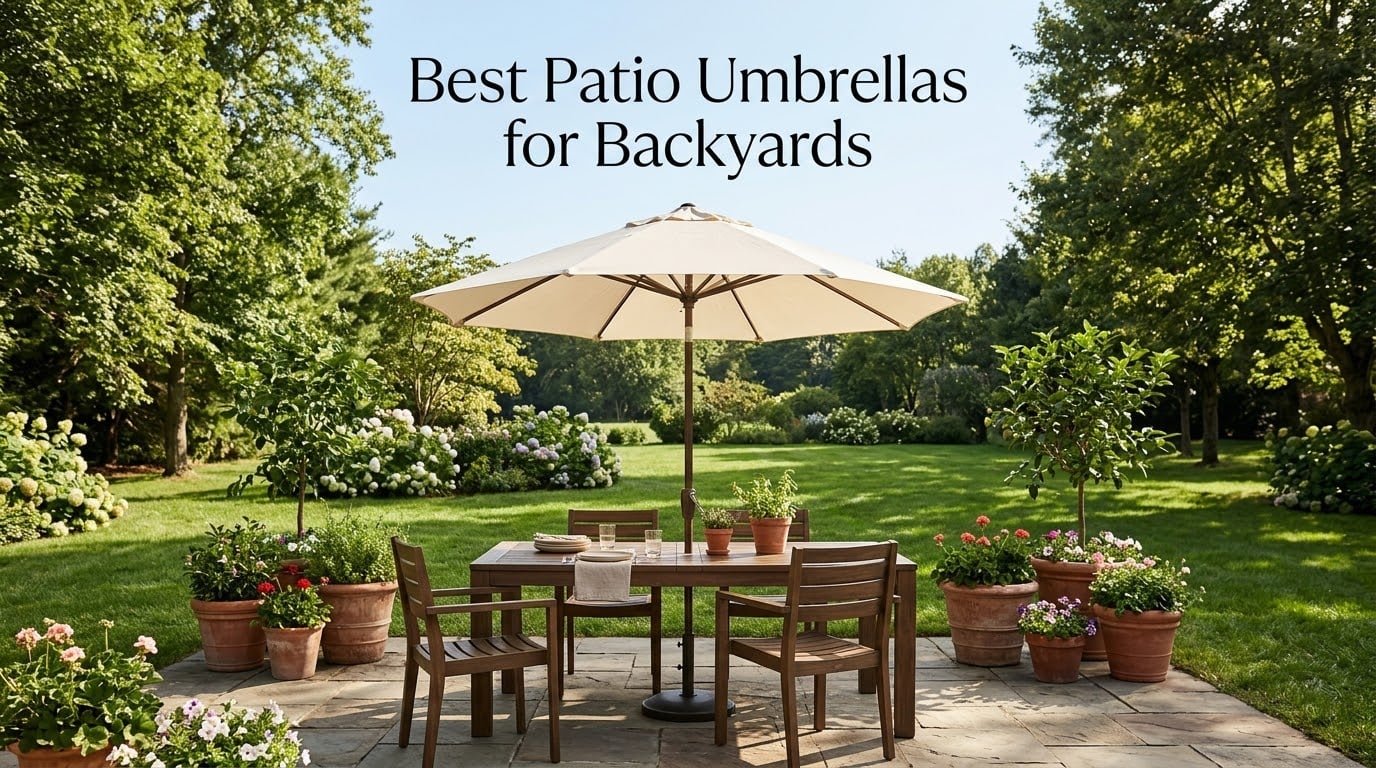 Best Patio Umbrellas for Backyards