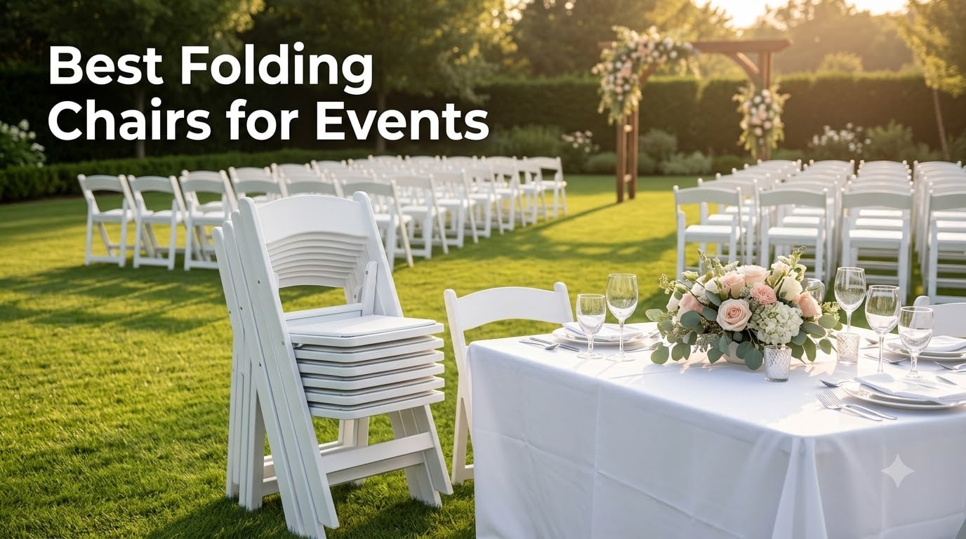 Best Folding Chairs for Events