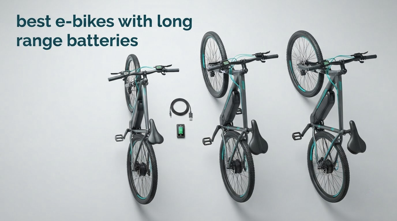 best e-bikes with long range batteries