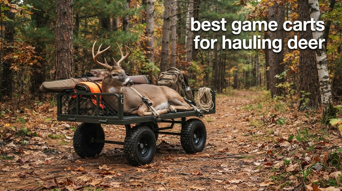best game carts for hauling deer