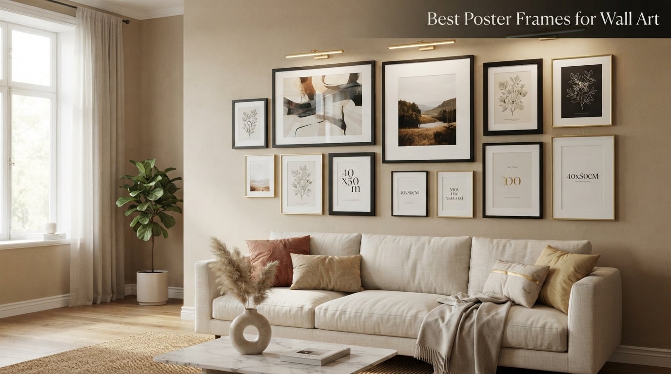 Best Poster Frames for Wall Art