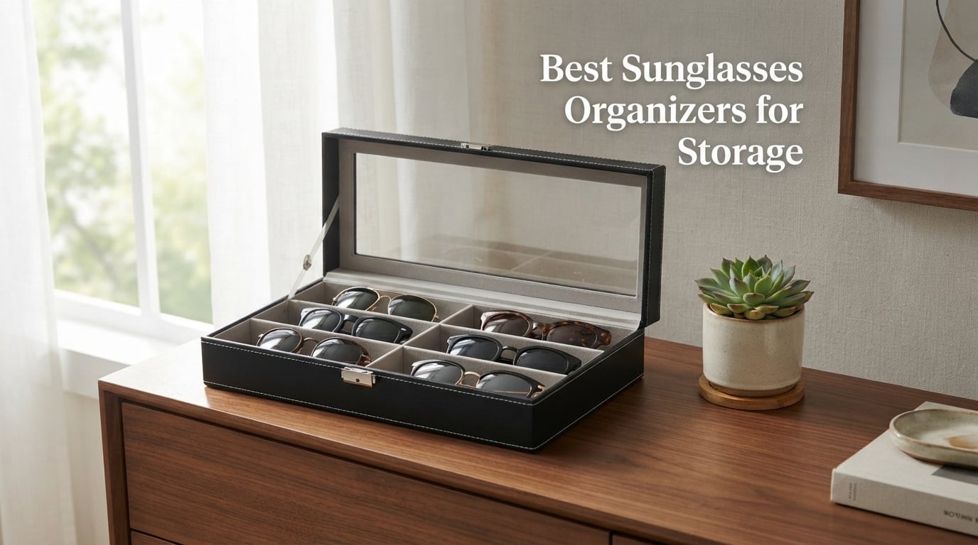Best Sunglasses Organizers for Storage