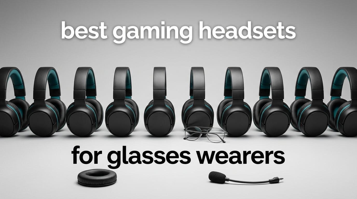 best gaming headsets for glasses wearers