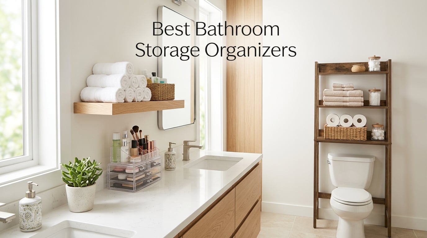 Best Bathroom Storage Organizers