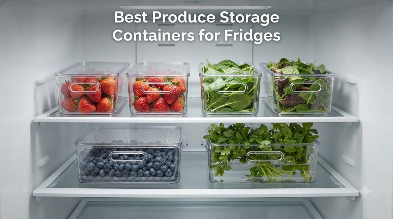 Best Produce Storage Containers for Fridges
