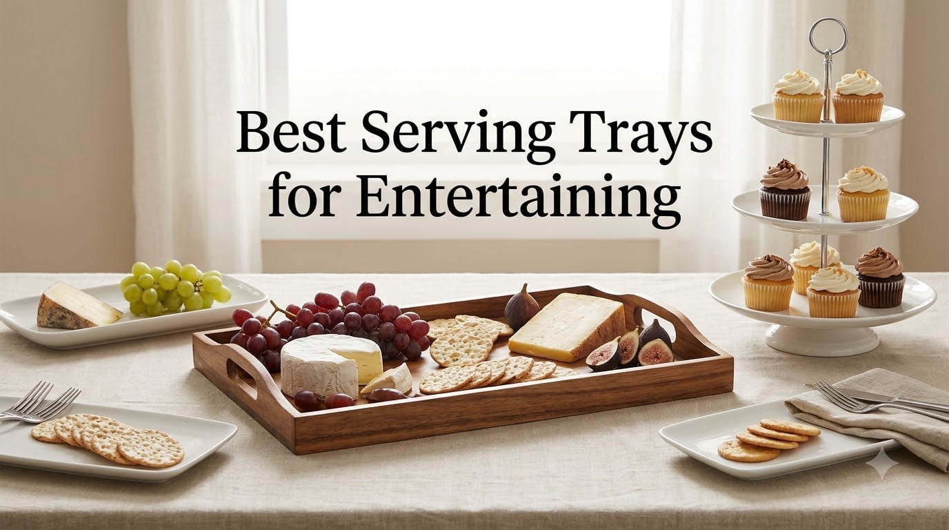 Best Serving Trays for Entertaining