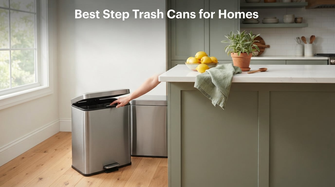 Best Step Trash Cans for Homes