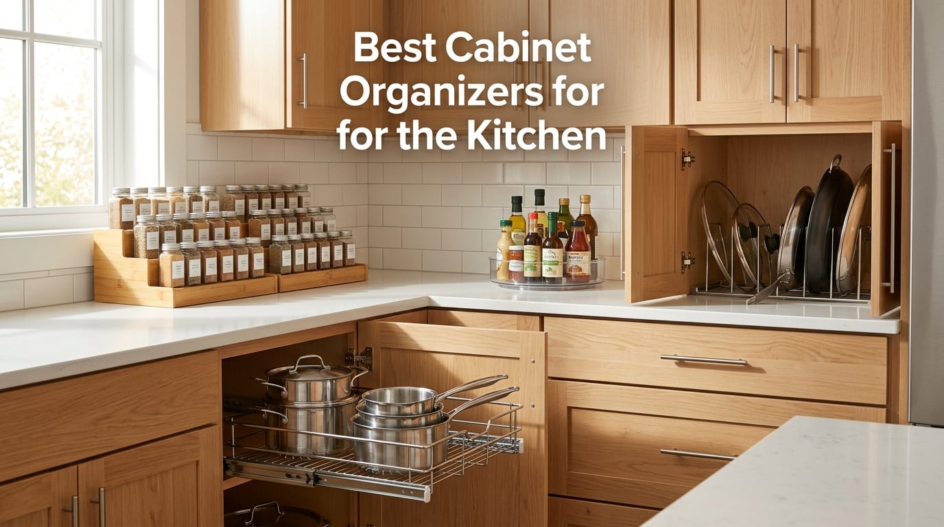 Best Cabinet Organizers for the Kitchen