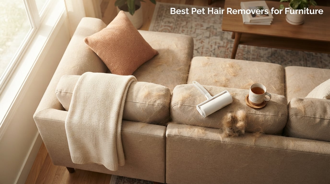 Best Pet Hair Removers for Furniture