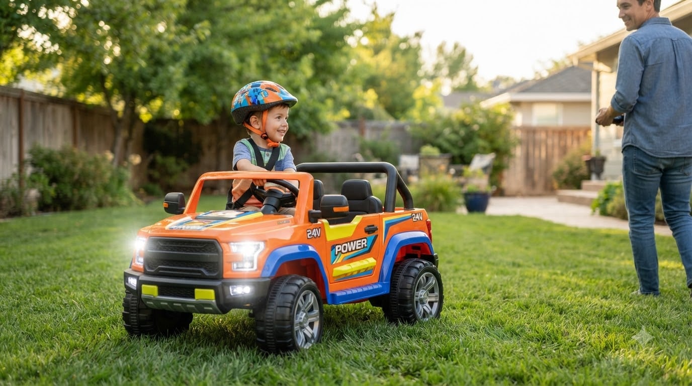 Best 24V Ride-On Cars for Kids