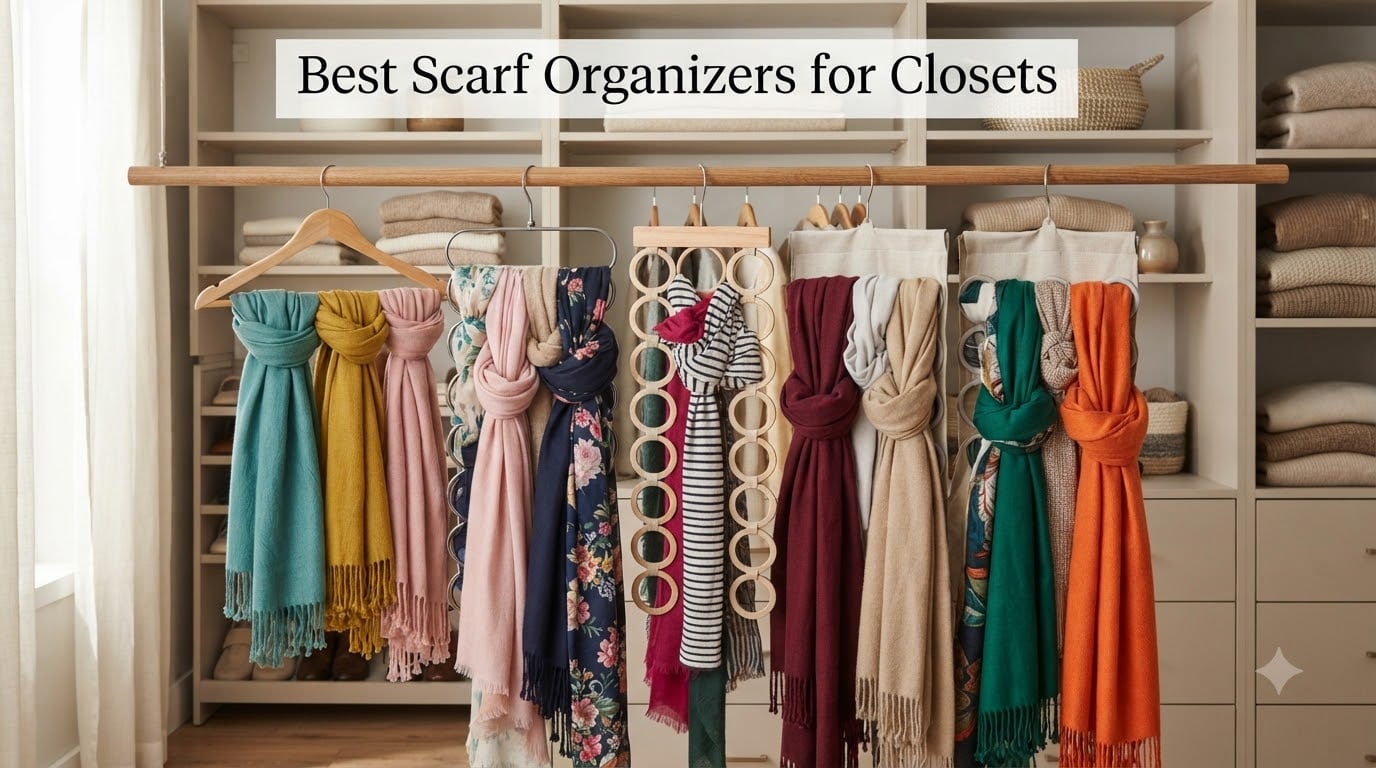 Best Scarf Organizers for Closets