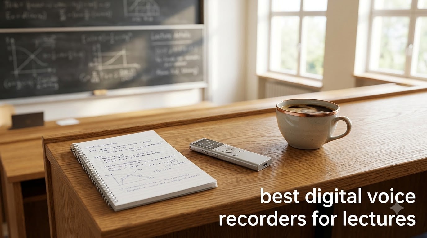 best digital voice recorders for lectures