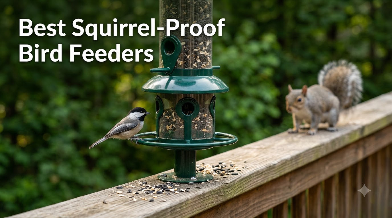 Best Squirrel-Proof Bird Feeders