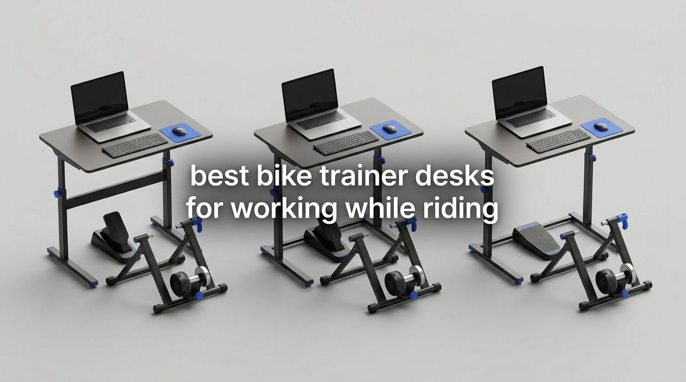 best bike trainer desks for working while riding