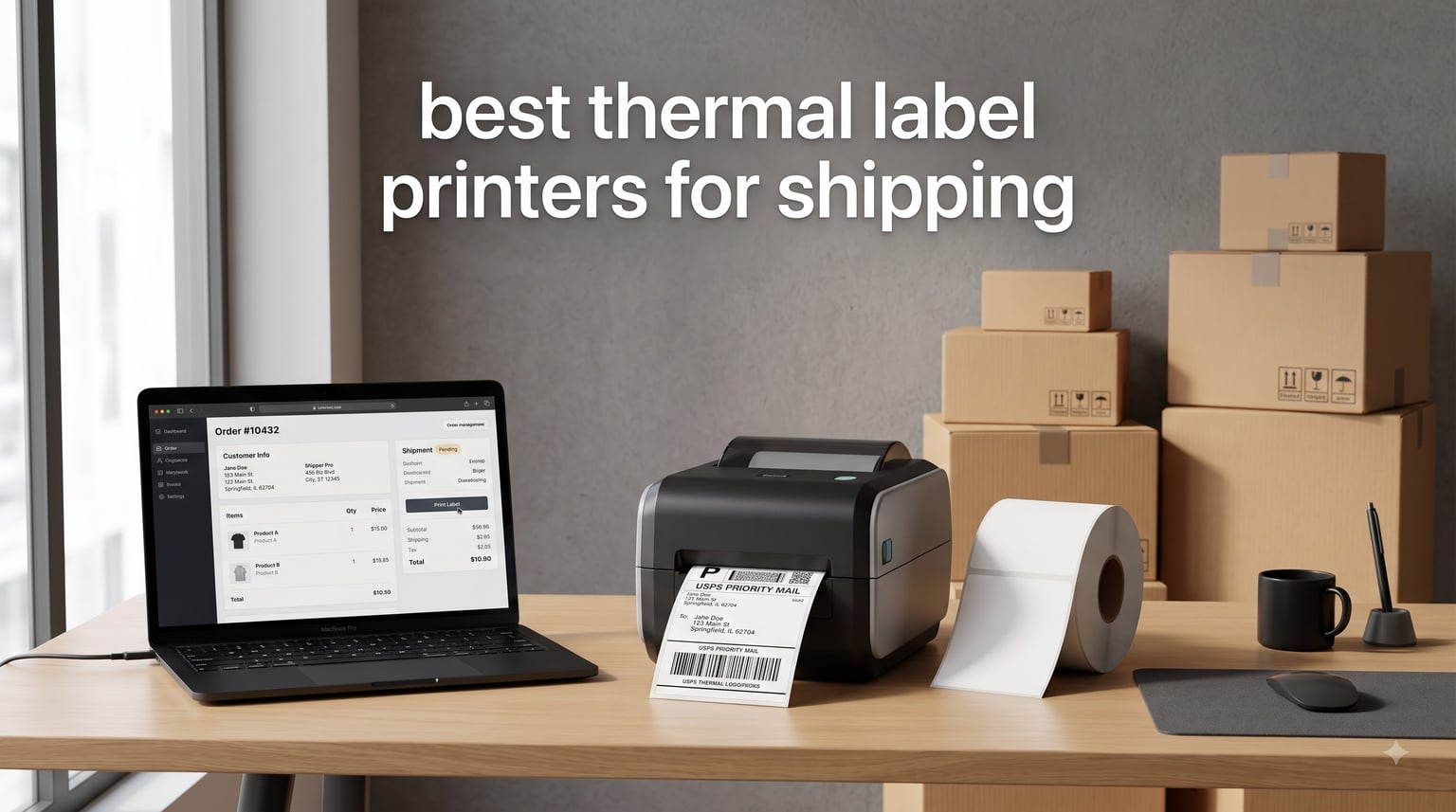 best thermal label printers for shipping