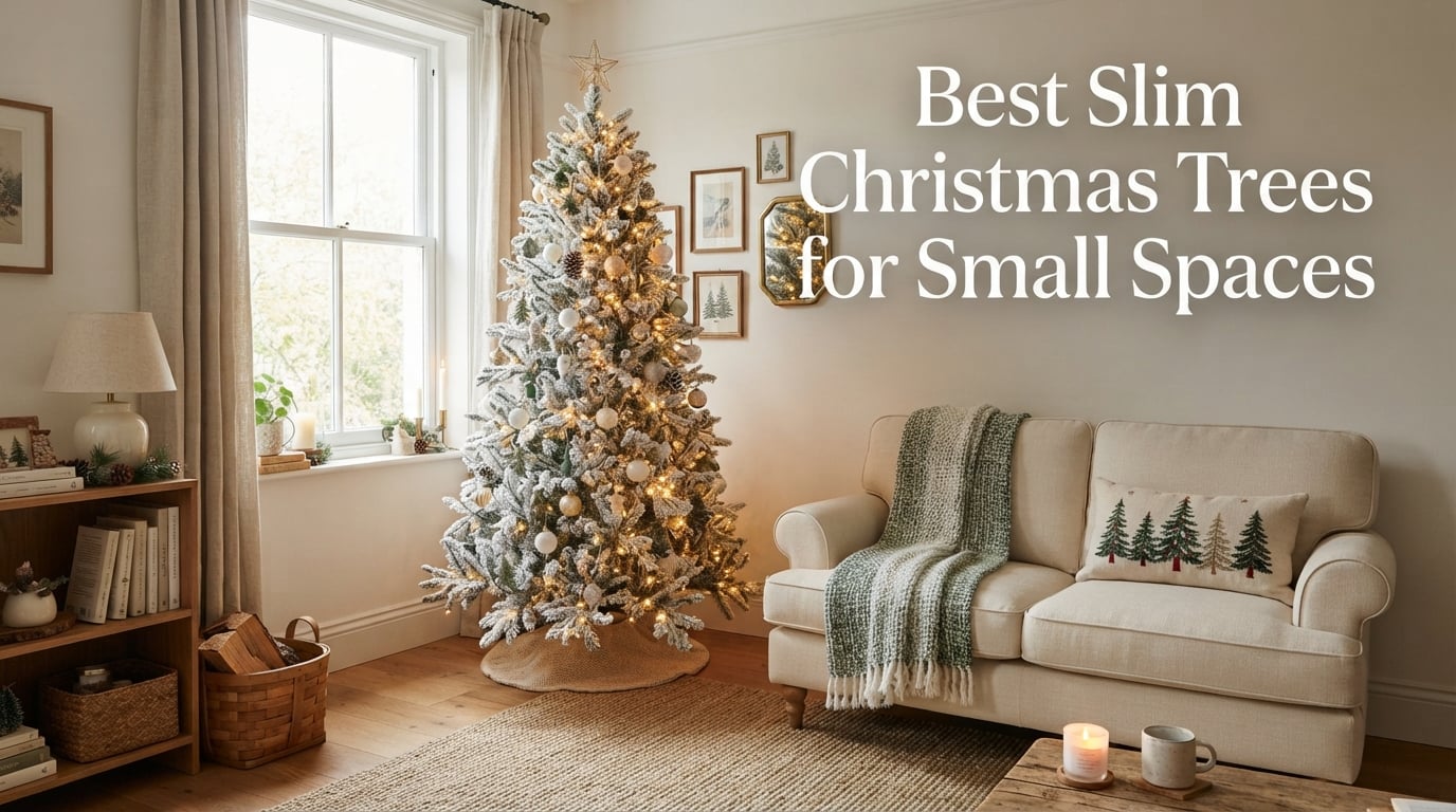 Best Slim Christmas Trees for Small Spaces