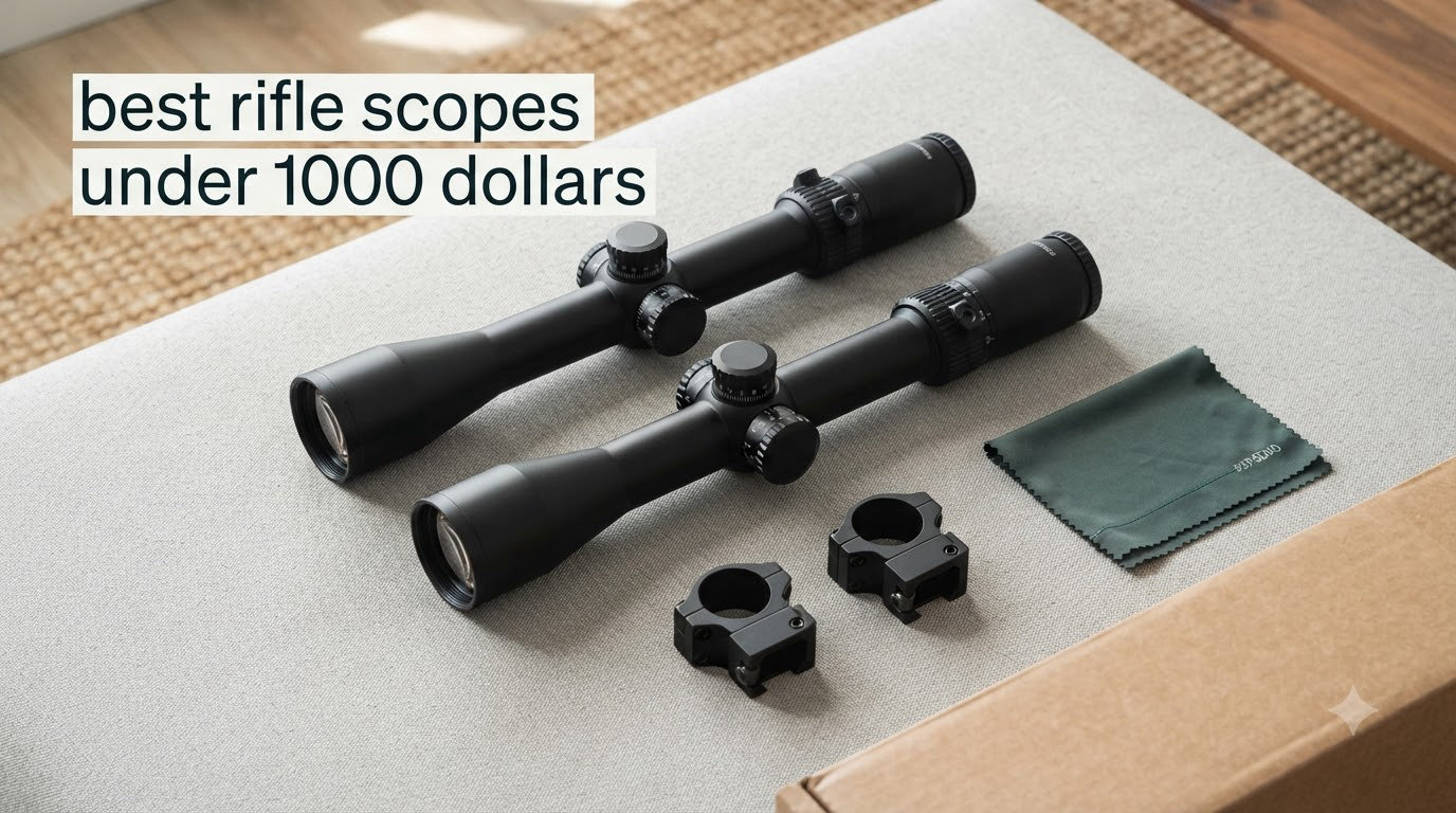 best rifle scopes under 1000 dollars