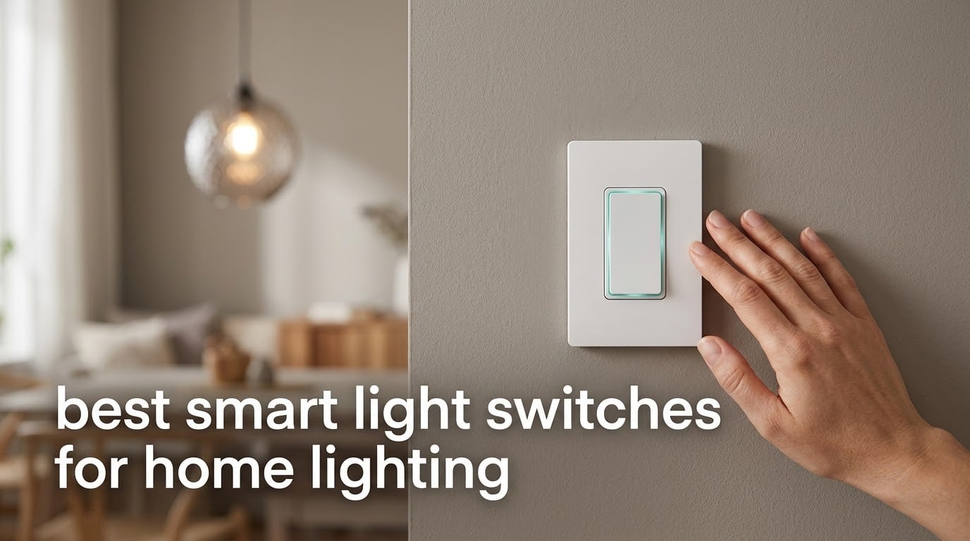 best smart light switches for home lighting